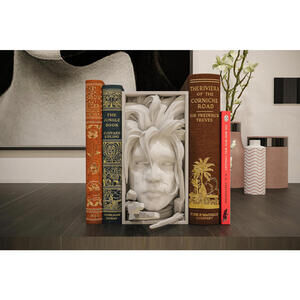 Edward Scissorhands Book Nook - Gothic Topiary Bookshelf Insert